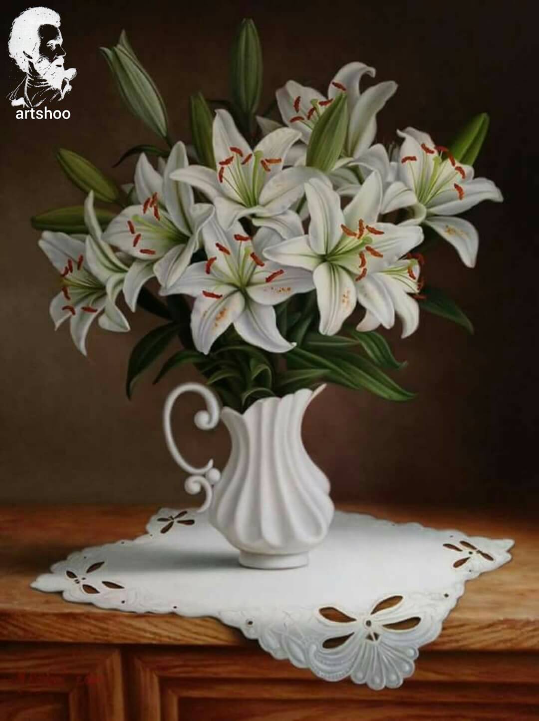 آموزش نقاشی رنگ روغن